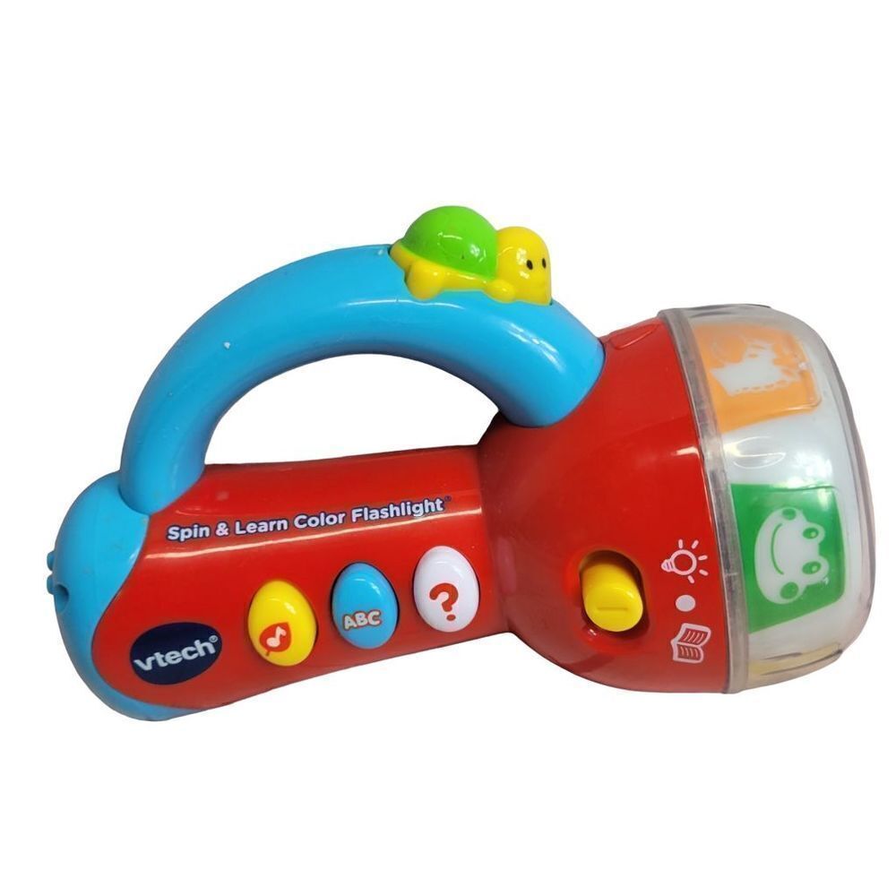 VTech Spin & Learn Color Flashlight, Red